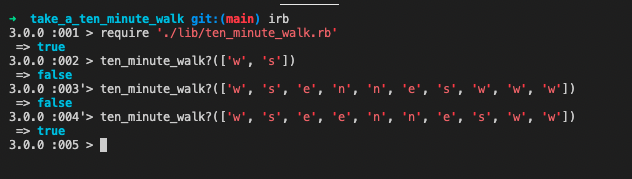 GitHub - R552-beep/Ten-Minute-Walk: Create a function that will return ...