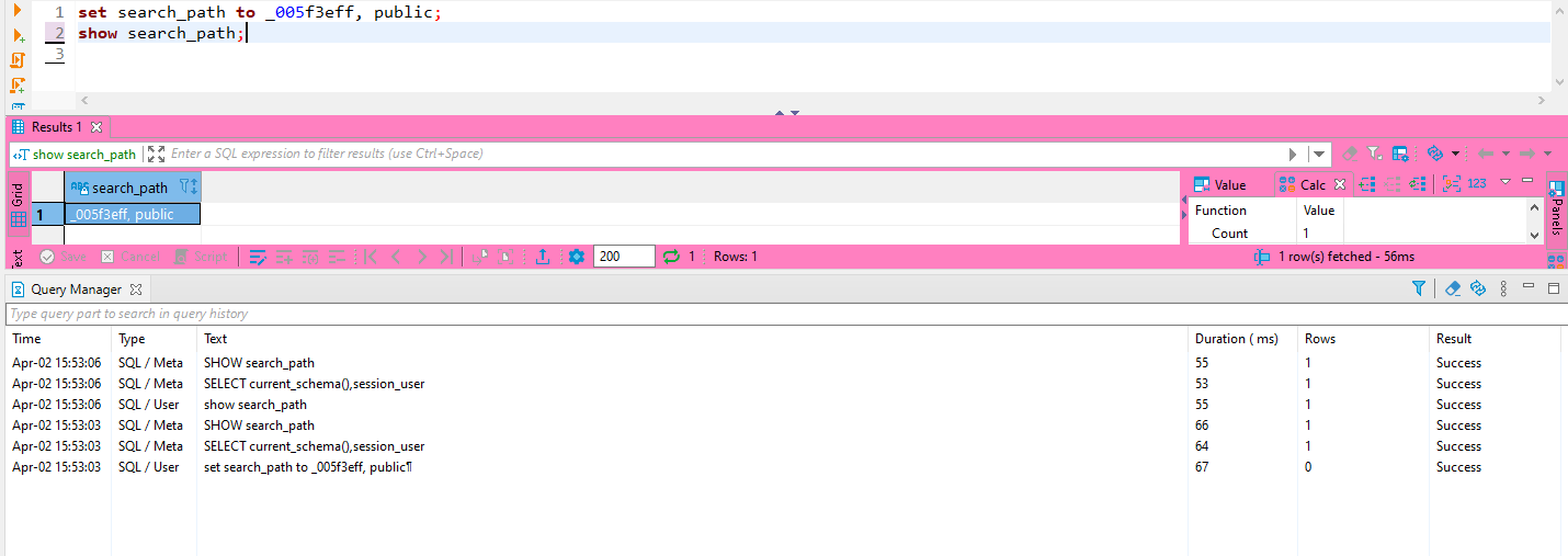 DBeaver losts current schema. · Issue #11828 · dbeaver/dbeaver · GitHub