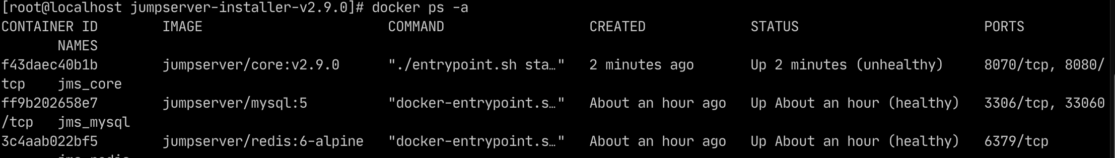 [Bug] v2.9.0安装成功后启动报错 · Issue #5974 · jumpserver/jumpserver · GitHub