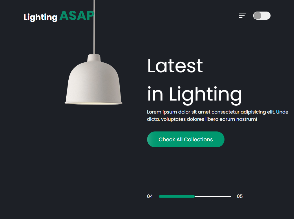 GitHub - AndreiB28/Lighting-ASAP-landing-page: Landing page with a ...