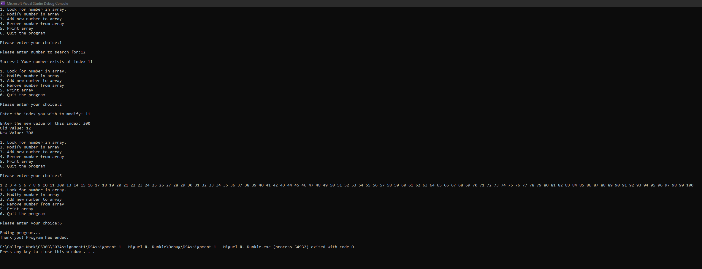 GitHub - MiggleK/303Assignment1