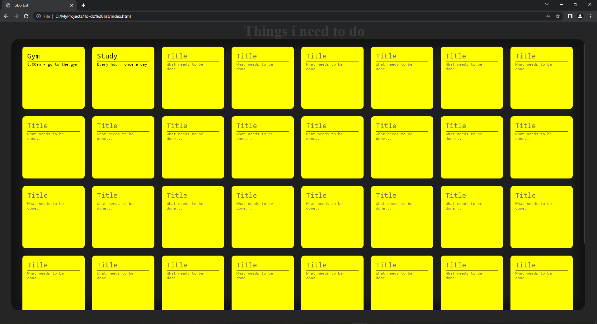 GitHub - dzenzula/To-do-list