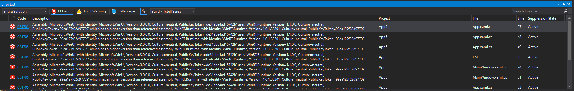 WinUI3 - Project Reunion 0.5 - WinRT.Runtime version mismatch · Issue ...