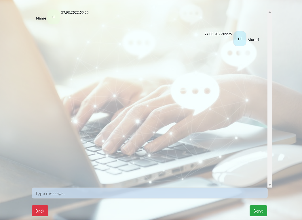 GitHub - MuradAbbaszade/ChatApp: Chat Application with Java and Spring ...