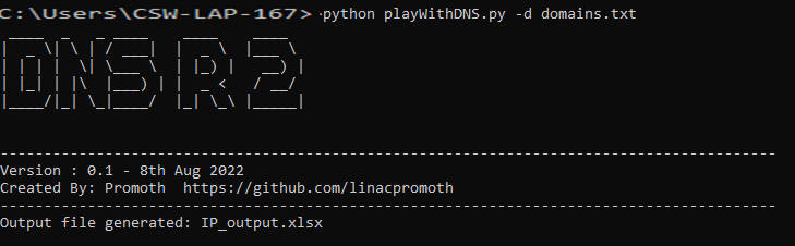 GitHub - linacpromoth/ResolveDNS_ReverseDNS: Tool to find IP address ...