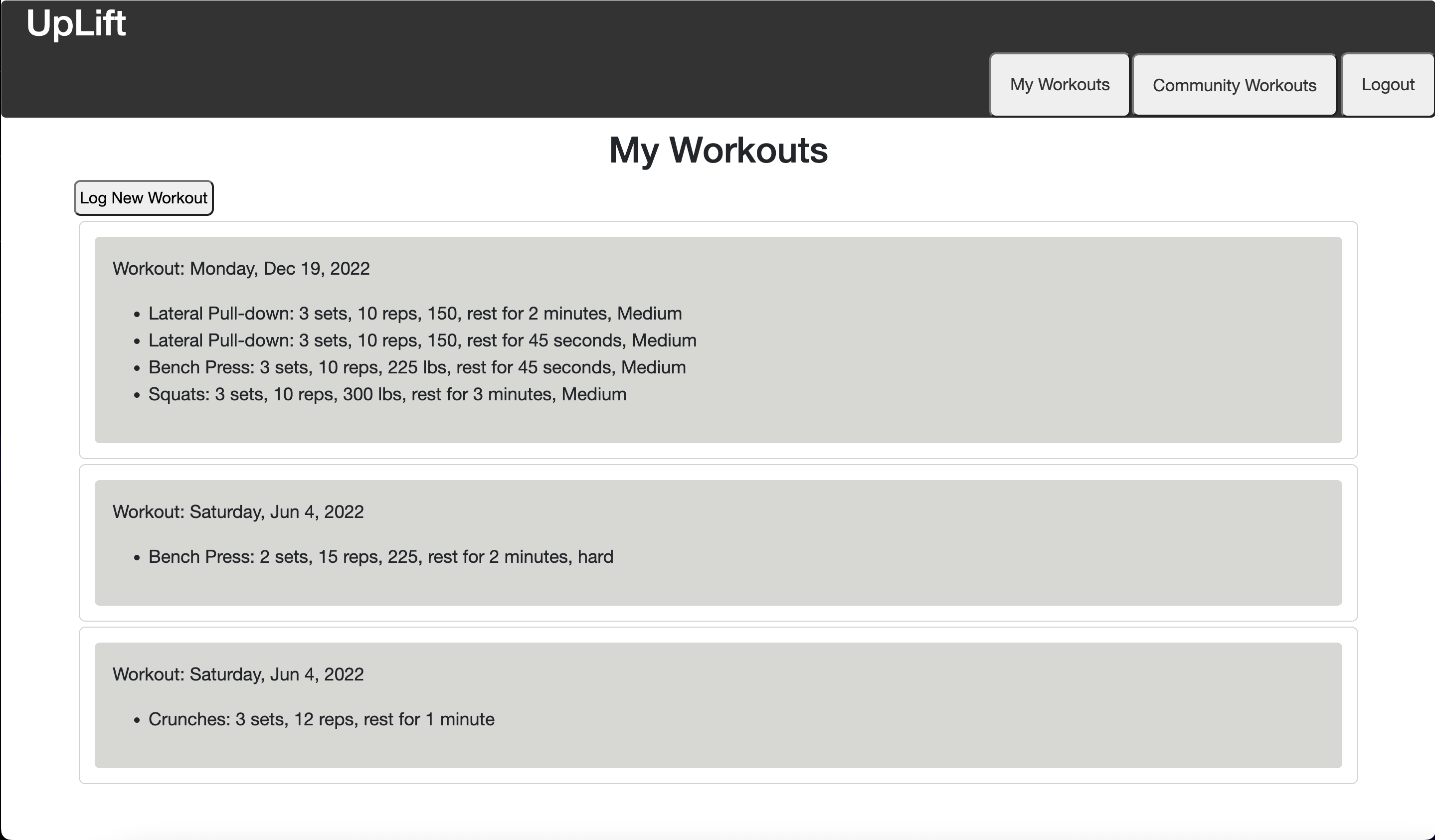 GitHub - Rbenney15/UpLift: This is a Fitness Tracker application that ...