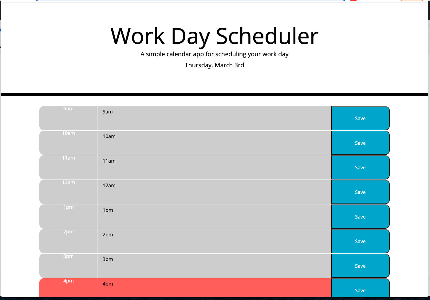 GitHub - swazunga/workday
