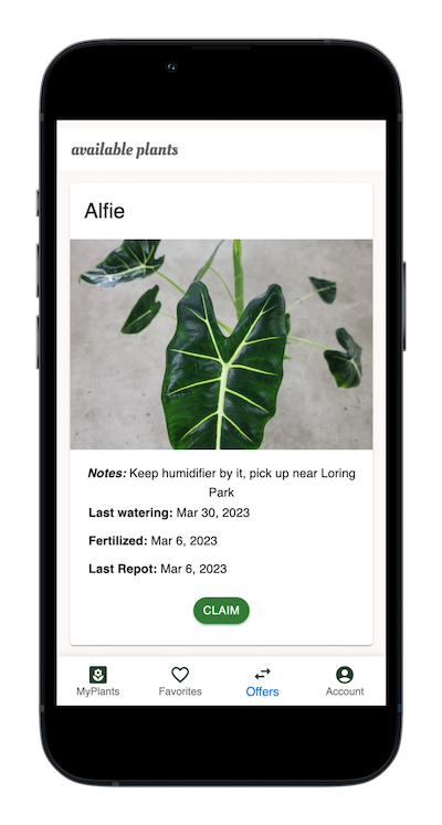 GitHub - heidign/plantful: Plantful is a full stack app for house plant ...