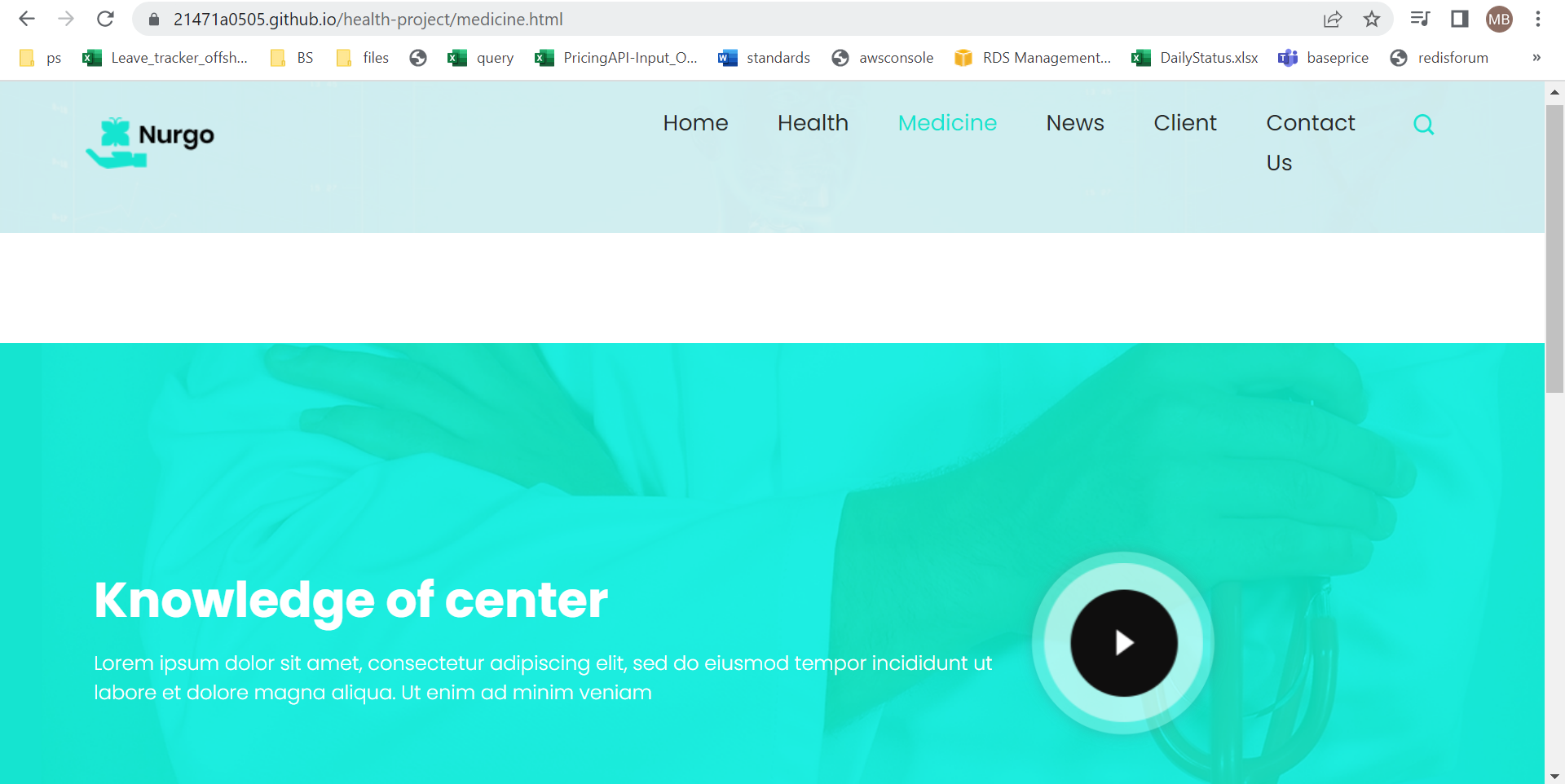 GitHub - 21471A0505/health-project: Health Care