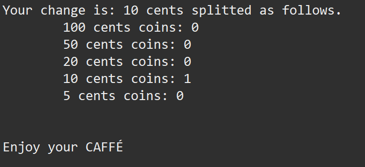 GitHub - DavidePiarulli/VendingMachine-v-0.1: Small Java project I ...
