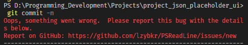i was about to commit my project with git commit and this happens ...