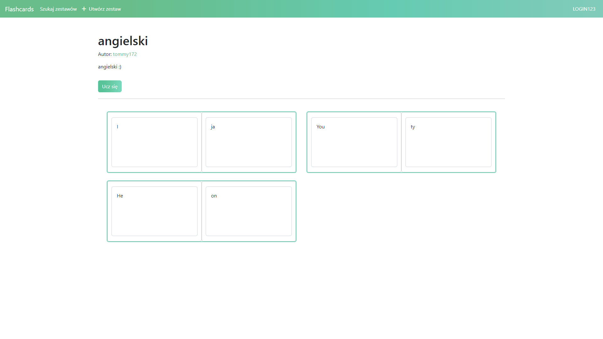GitHub - TheYGD/Flashcards: This is my flashcards Spring Boot based ...