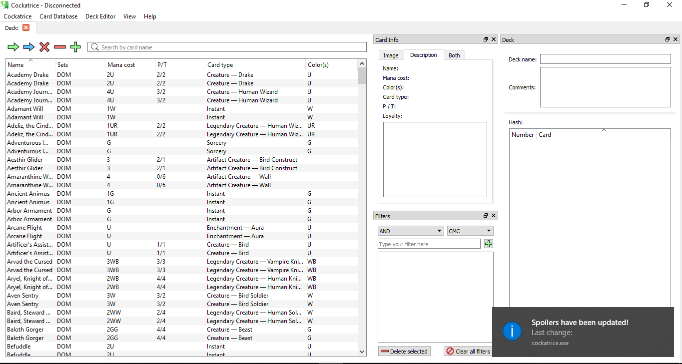 Duplicated cards in database · Issue 3129 · Cockatrice/Cockatrice · GitHub