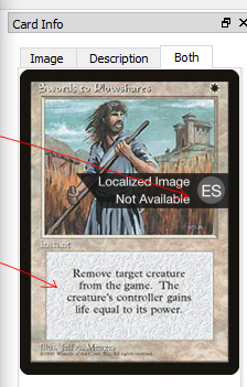 Question: Card art trying to fetch in Spanish, no way to change?  Issue  #3782  Cockatrice/Cockatrice
