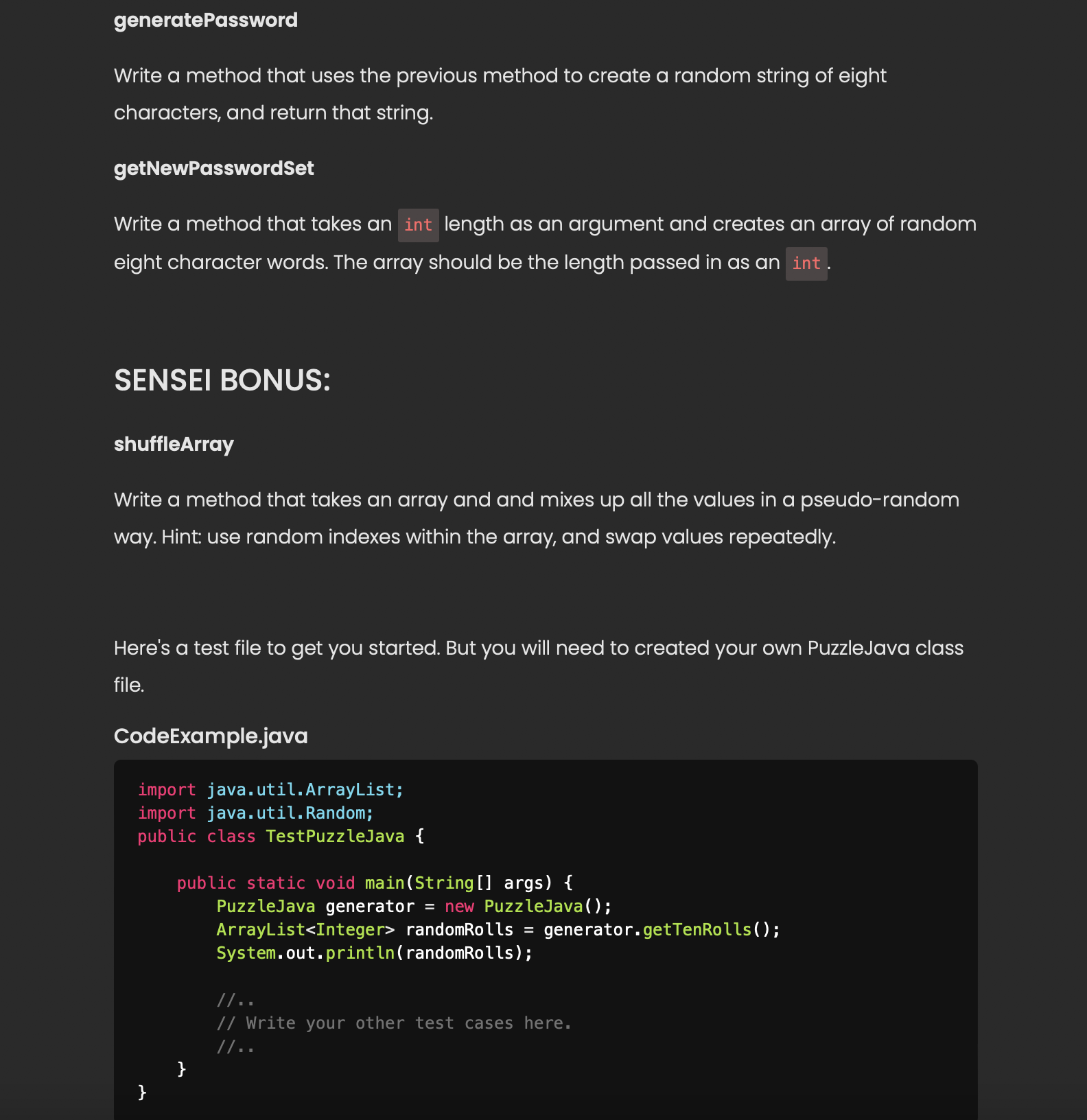 GitHub - rchuu/puzzling: java work