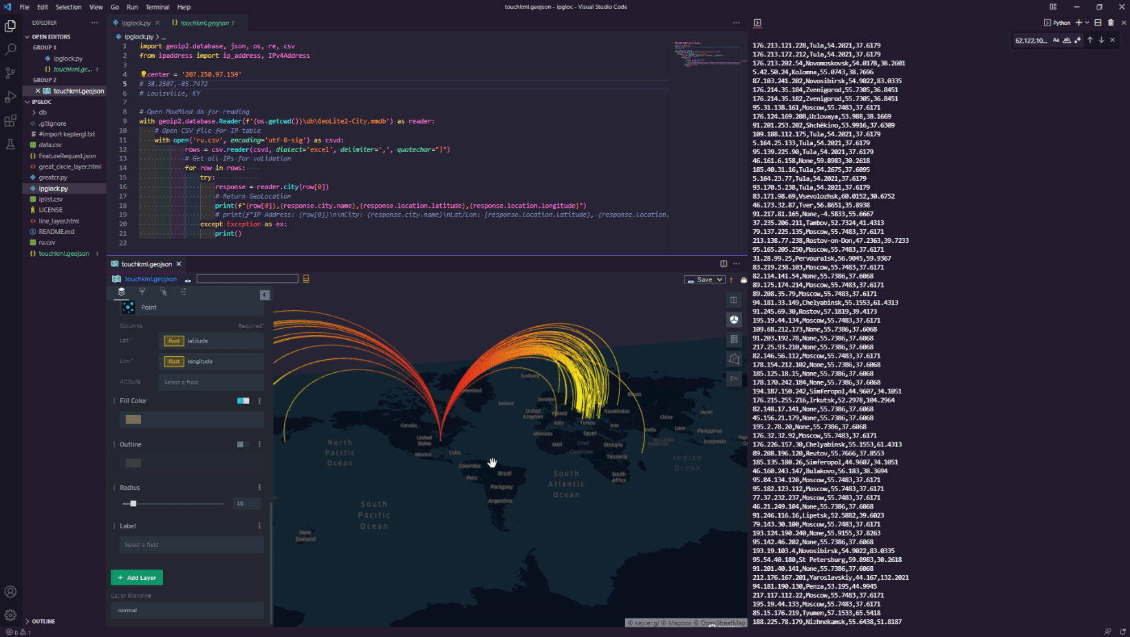 GitHub - herboren/ipgloc: IP Geo-locator, uses reverse GeoLocation to ...