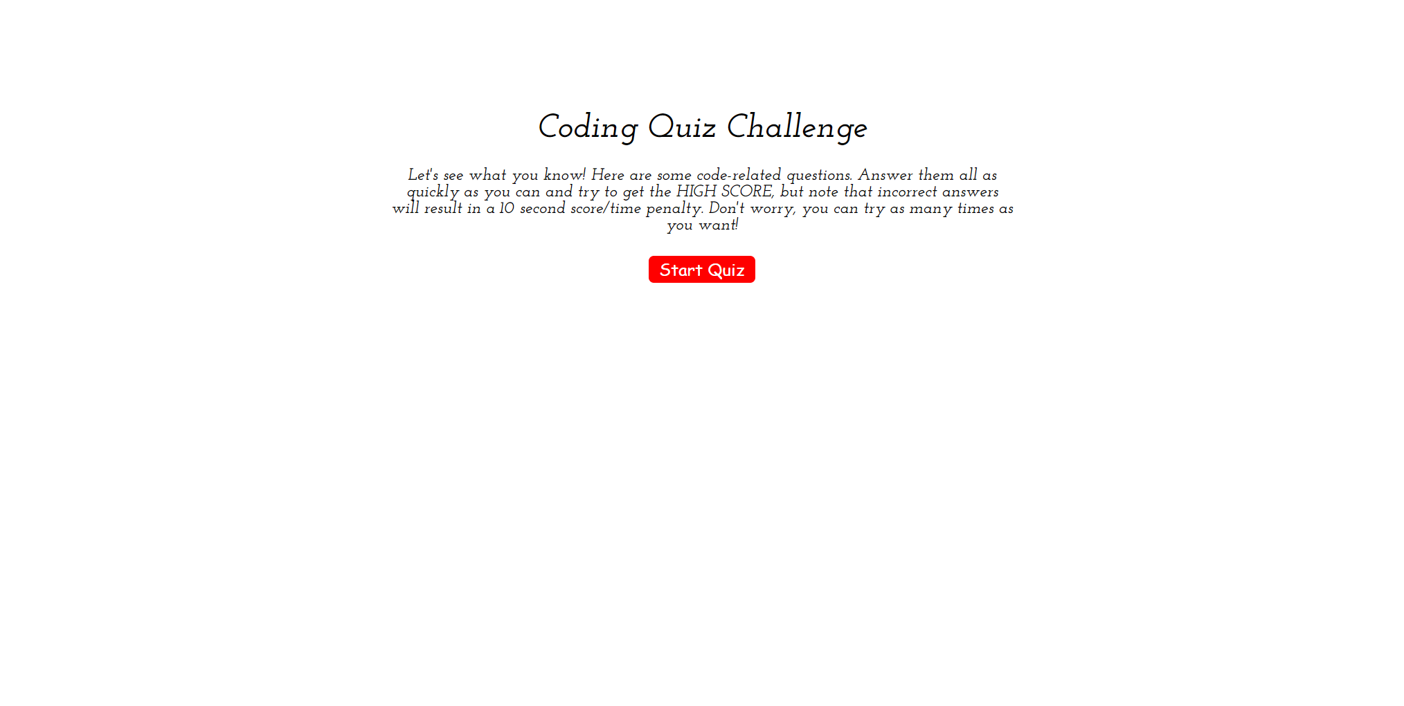 GitHub - Joeybooo/week-4-assignment-coding-quiz