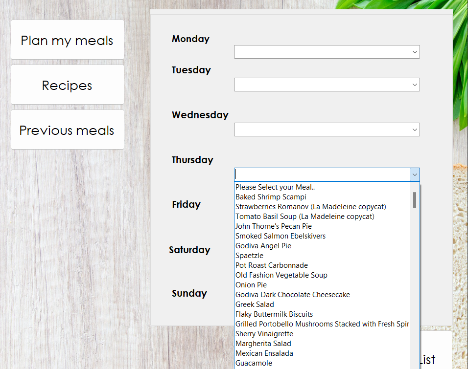 GitHub - samjesus8/CCCU_Year2_Sprint1: A Meal Planner project ...