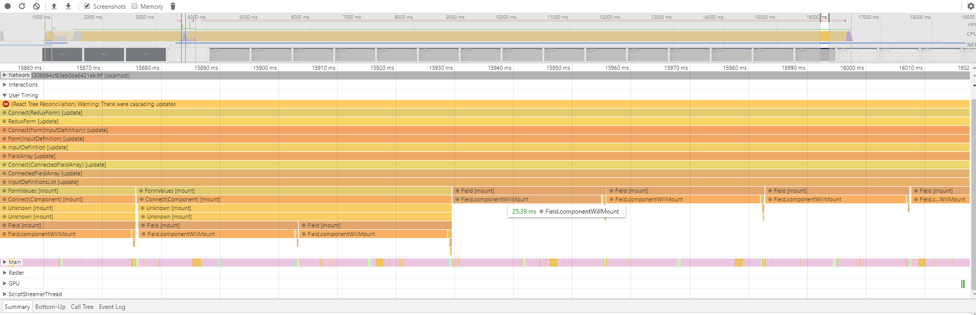 Initial render is painfully slow · Issue #3606 · redux-form/redux-form ...
