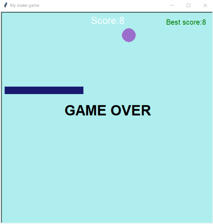 GitHub - KrynaAnna/Snake-game: A classic snake game programmed in ...