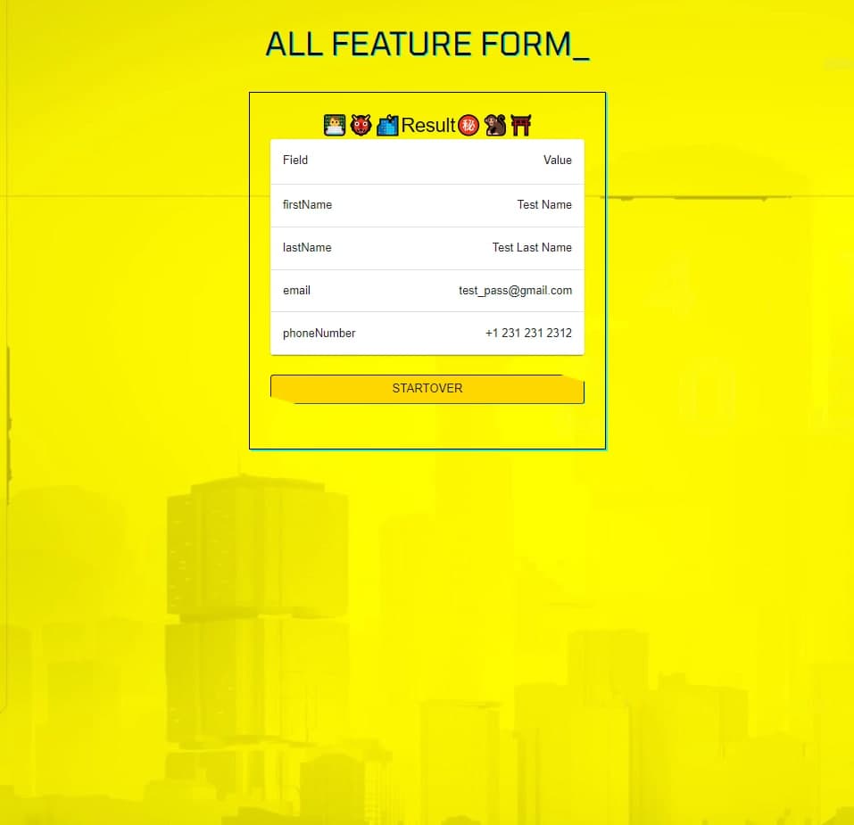 GitHub - gheedsGit/all-feature-form: complex Form with React, React ...