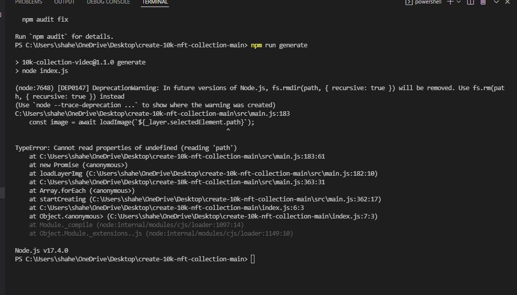 Update BaseUri? Help pls · Issue 419 · HashLips/hashlips_art_engine