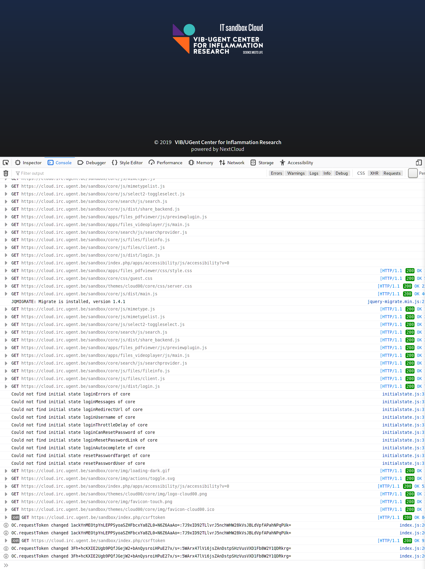 Inaccessible NextCloud instance due to missing login form after upgrade ...