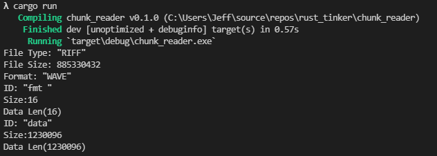 GitHub - dukedvl/chunk_reader: rust-build chunk file reader