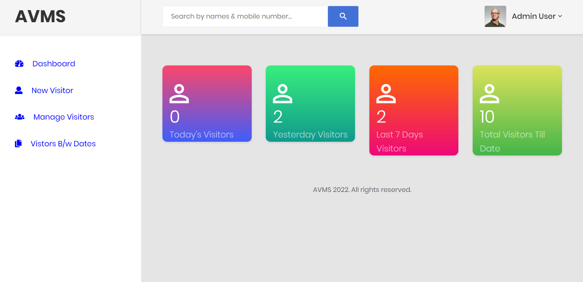 GitHub NishantNK17/AVMSProject Apartment Visitors Management System