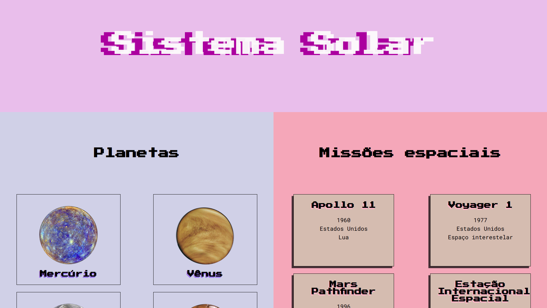 GitHub - larissaperinoto/project-solar-system: Aplicação que marca o ...