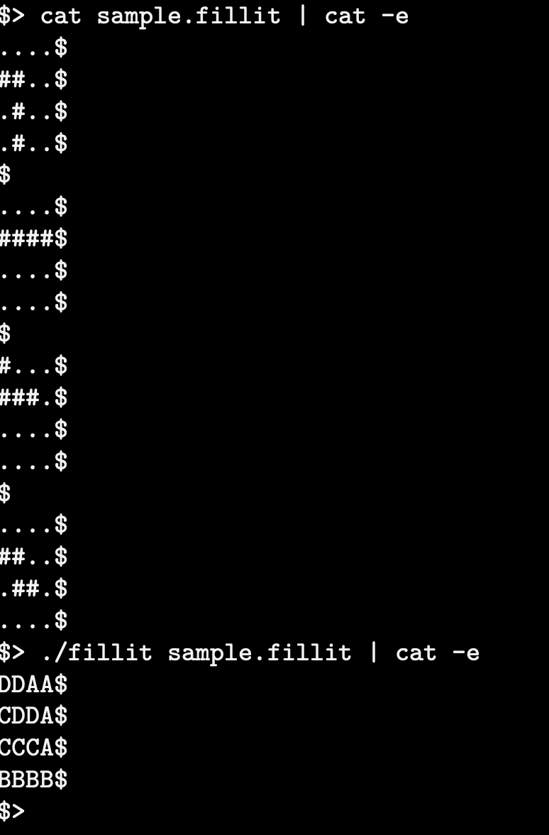 GitHub - kceder/fillit: Project to arrange given Tetris pieces in the ...