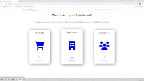 GitHub - Kpaisley/Business-Management: A full stack application that ...