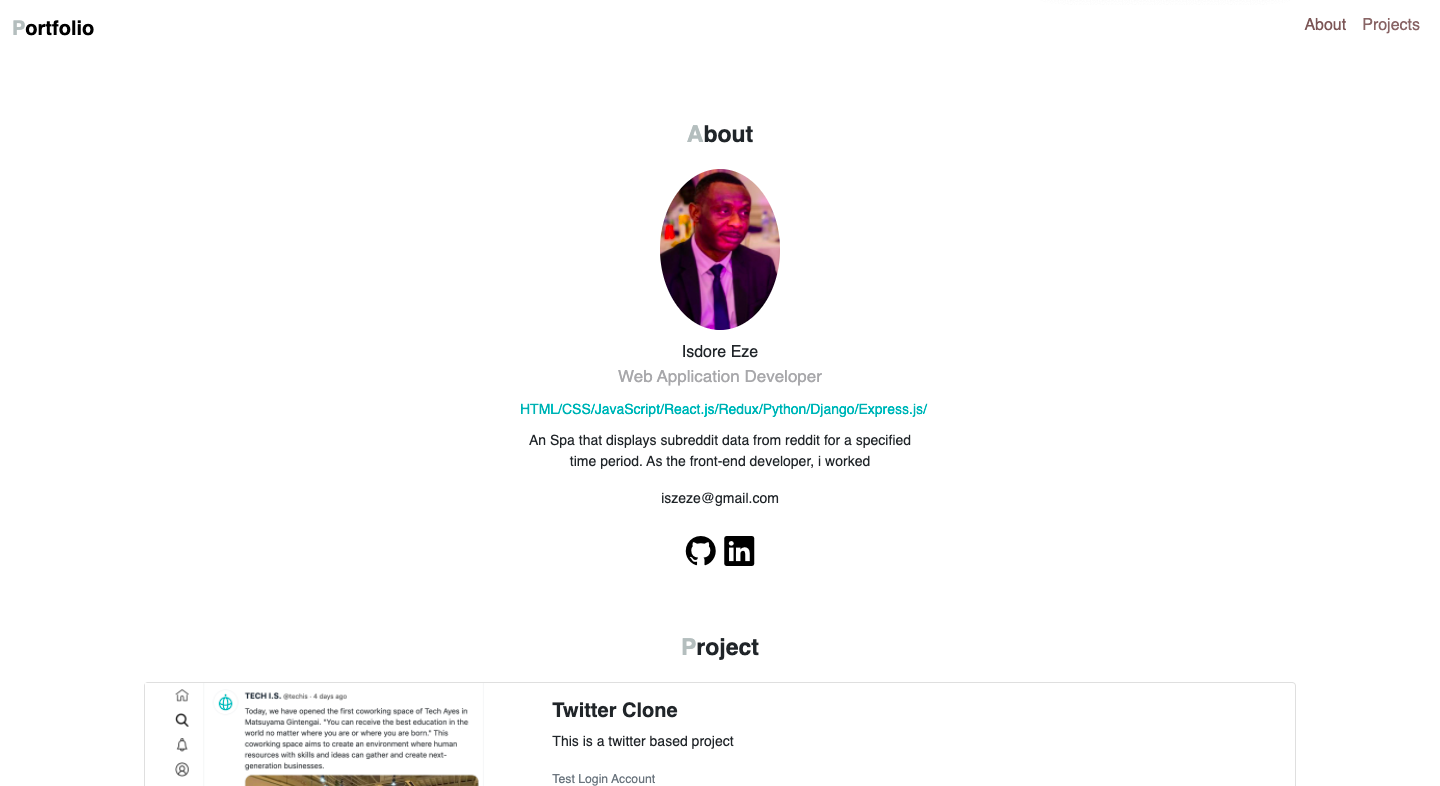 GitHub - iszeze/Portfolio: Portfolio of Isdore