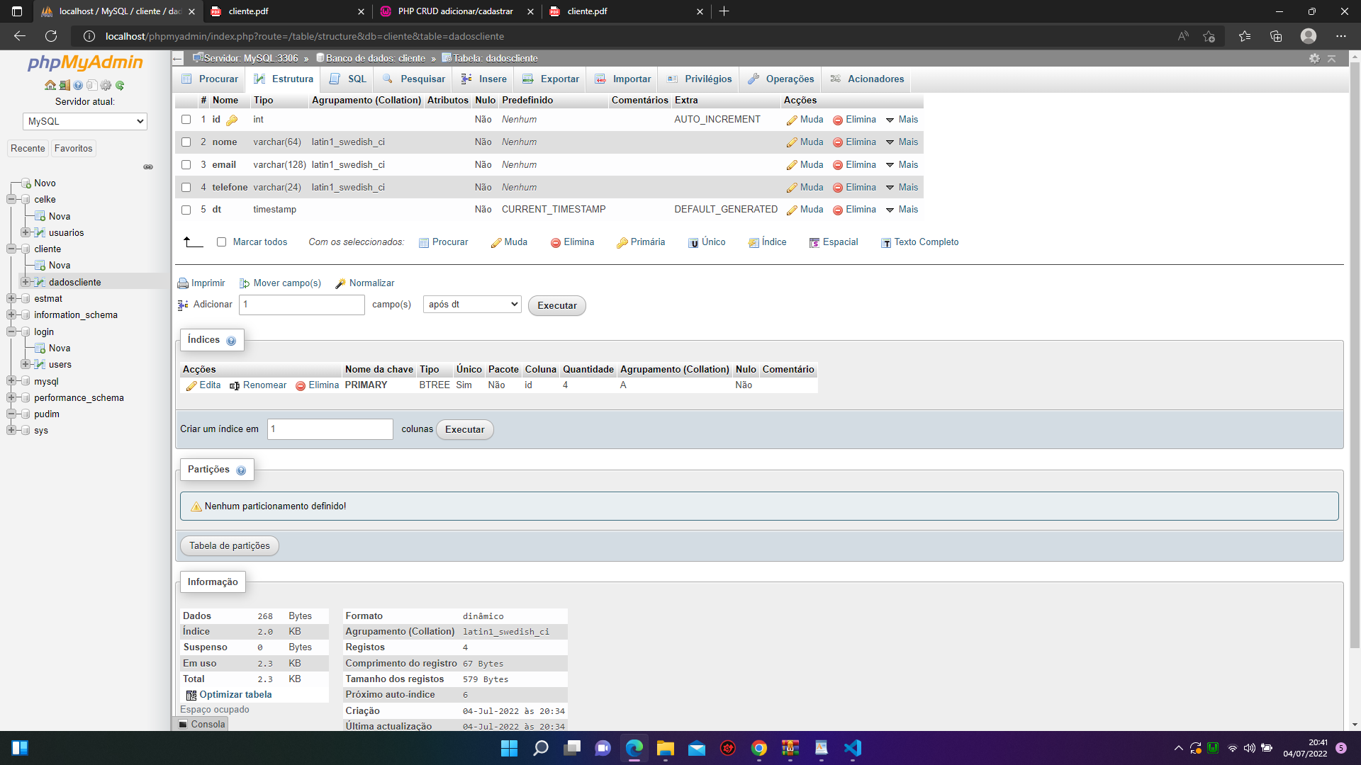 GitHub - uchoamaster/crud_php_bootstrap4_mudandobootstrap5: sistema ...