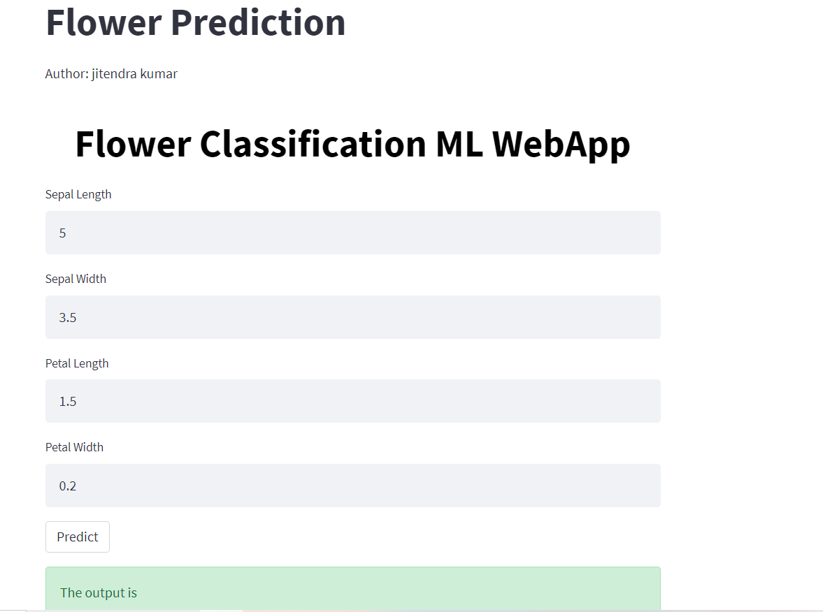 GitHub - jitendrakumar13/FlowerAI-Classifier: Simple model is used to ...