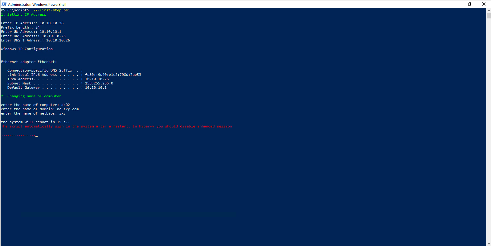 GitHub - scriptingworld/installad: automatic install active directory