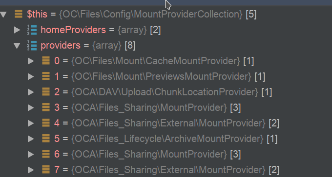 mount providers