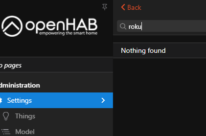 In OpenHab 3.0.1, I can't see roku add-on · Issue #10495 · openhab ...
