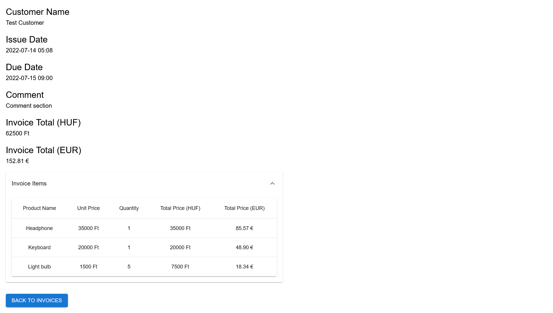 GitHub - Klari99/invoice-system