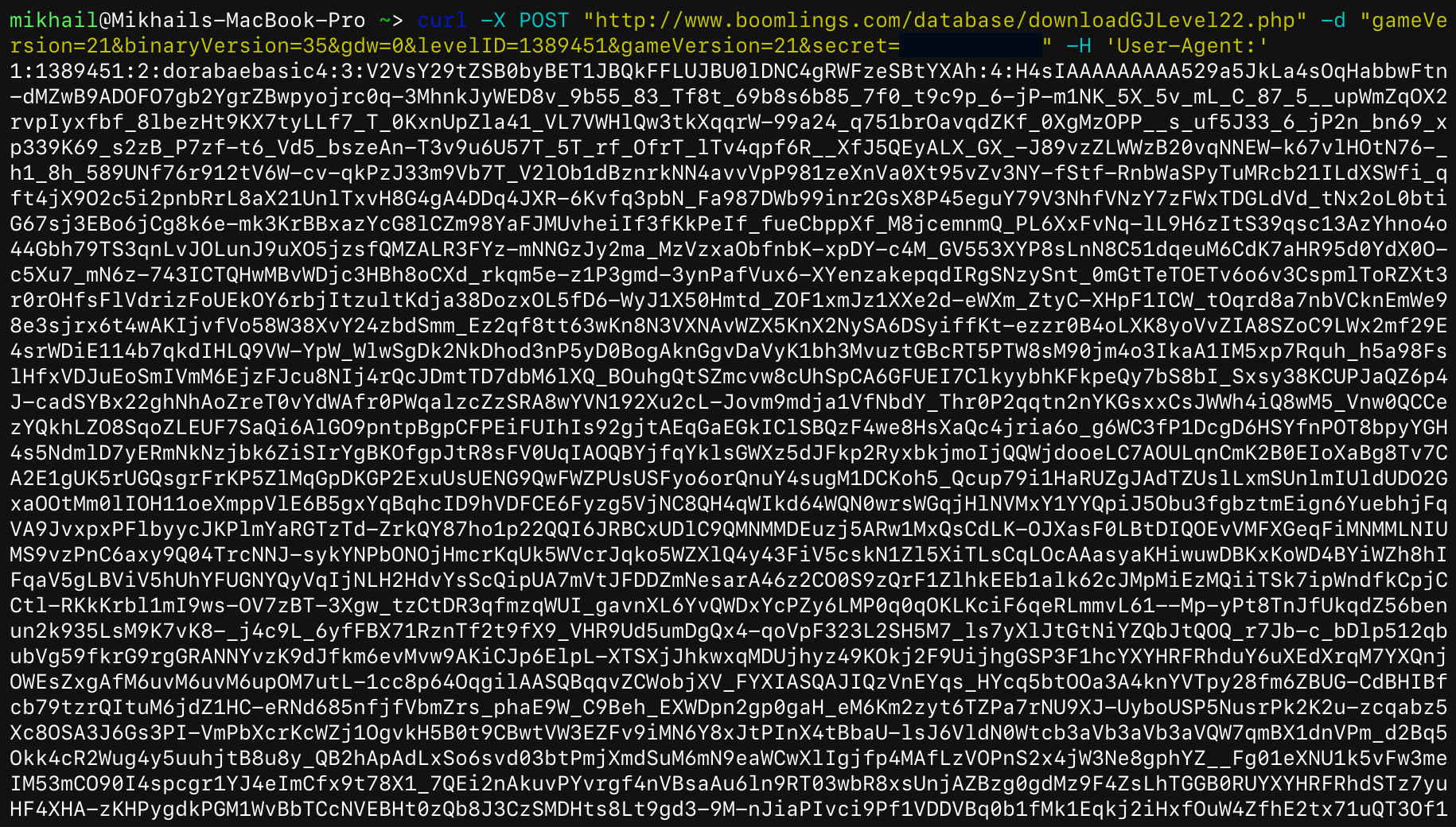 Way To Download Levels From Official Server Issue 263 GDColon 