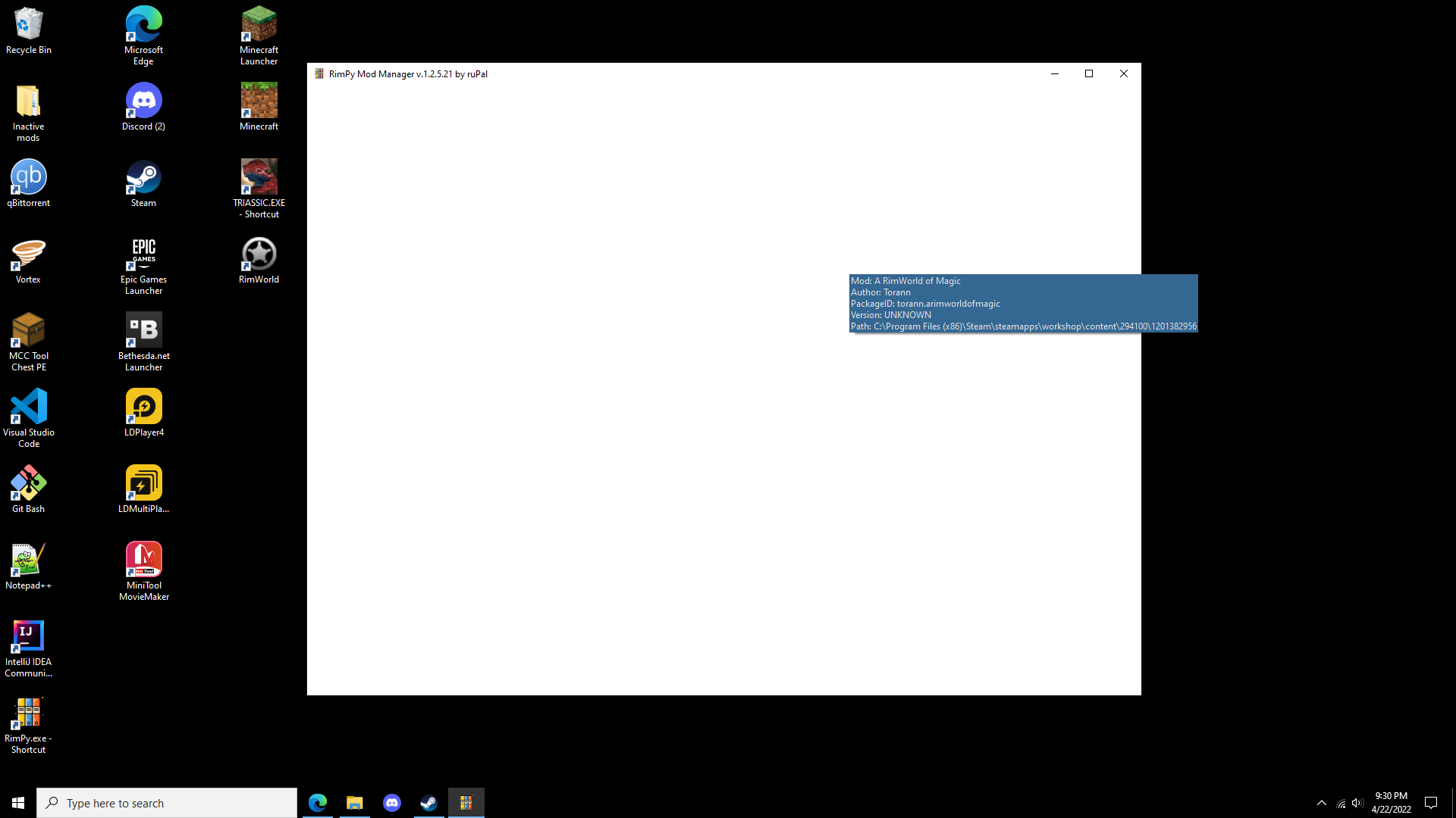 It opens up to a white screen. · Issue #56 · rimpy-custom/RimPy · GitHub