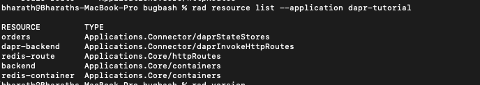 Add Dapr - Quickstarts resource list extra columns · Issue #229 ...