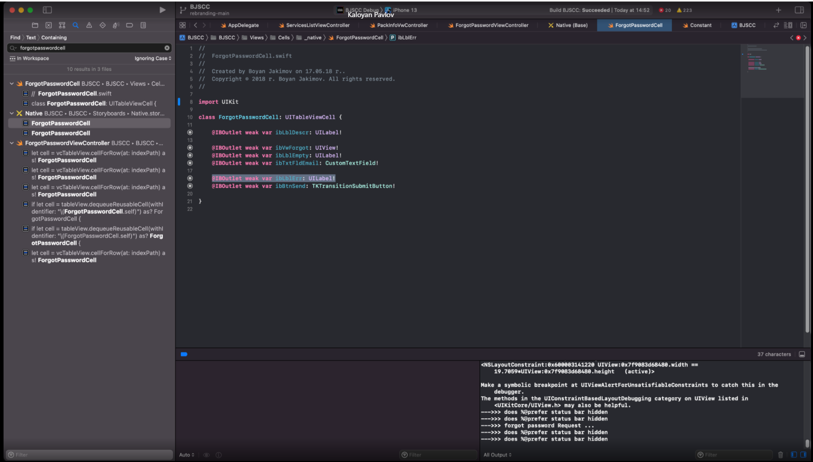[iOS] Label elements dose not shown in DOM in Appium desktop. User can ...