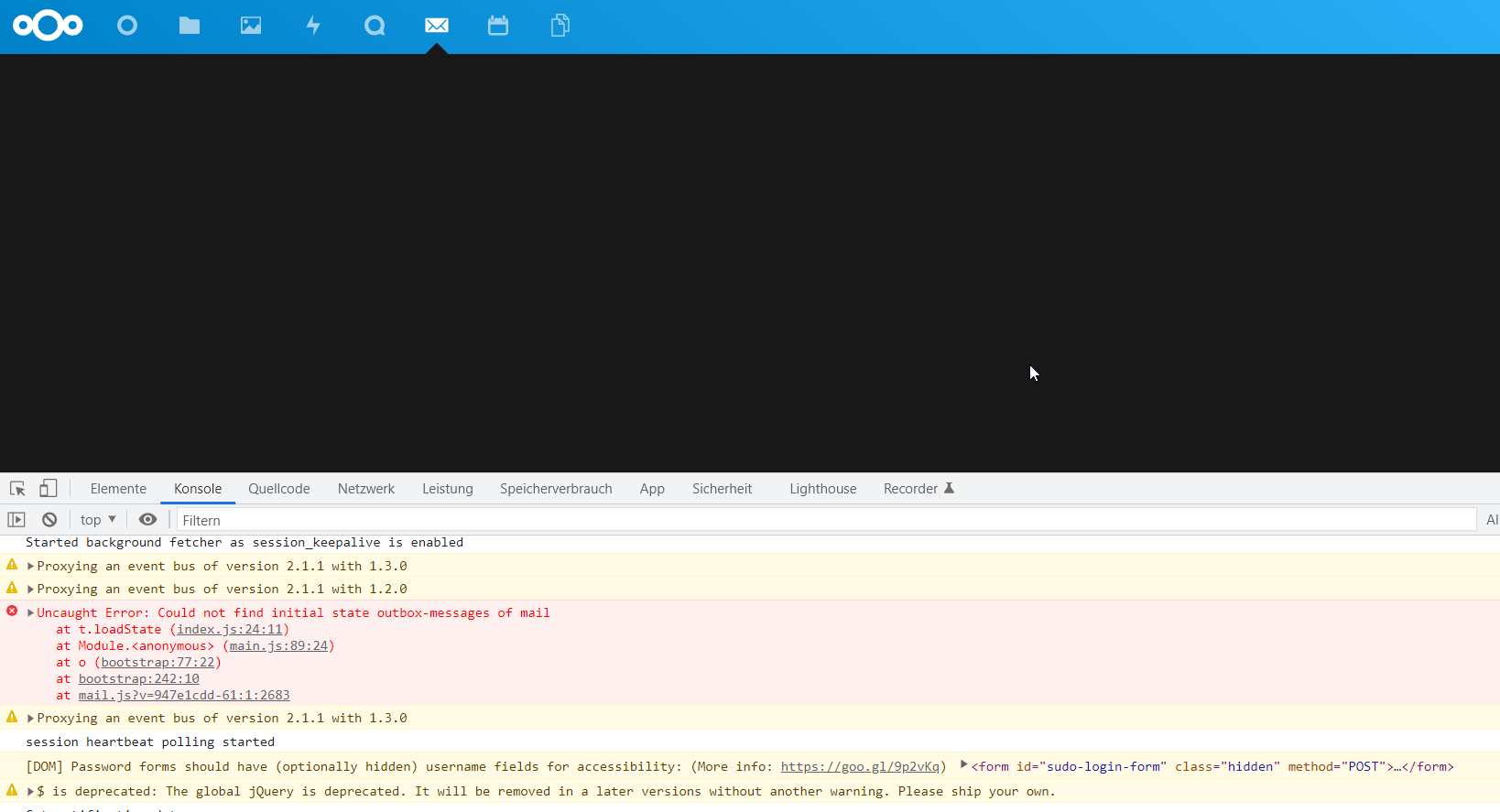 Mail App won't work after recent update · Issue #6373 · nextcloud/mail ...