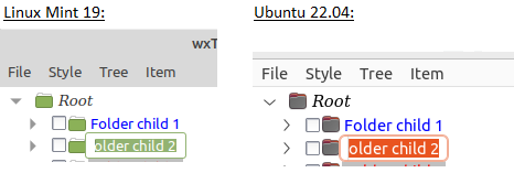 Wxtreectrl Text control for in-place editing too small in wxTreeCtrl with wxGTK ...