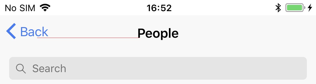 iOS back button misalignment and status bar color not inherited · Issue ...