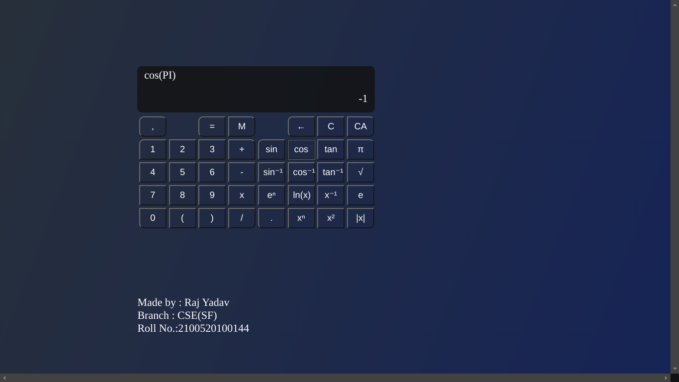 GitHub - devot-e/Sci-calculator: this is a simple calculator for my ...