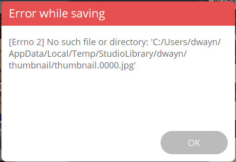 Error while Saving :: Maya command error · Issue #391 · krathjen ...