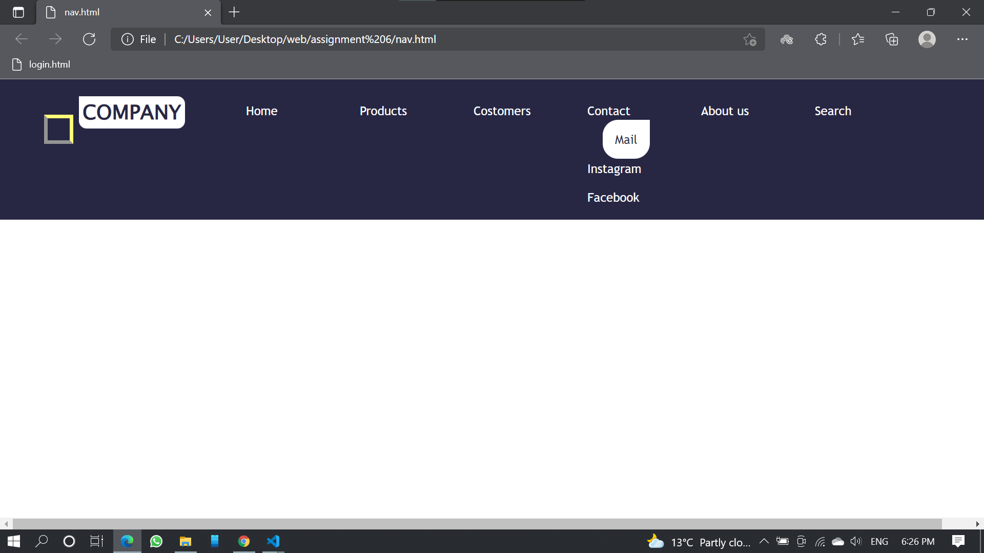 GitHub - Fatemehrshd/assignment-6 · GitHub