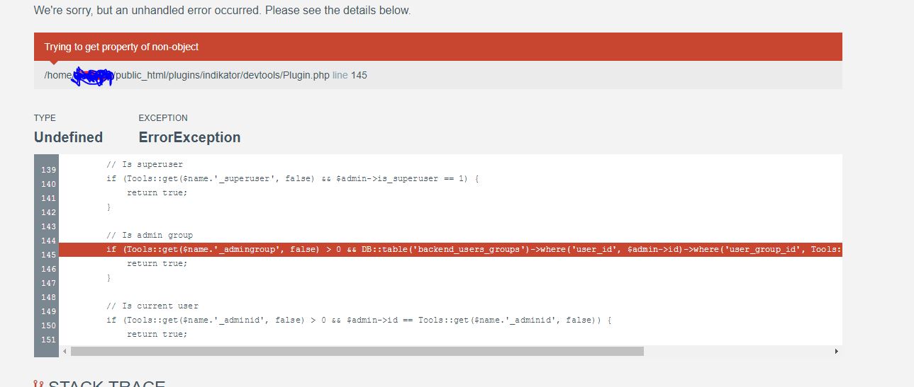 error